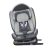 ISOFIX 360° otočná autosedačka Mama Kiddies iSize Phoenix Edition Rotary Protect GT (40 -150 cm) v sivej farbe so slnečnou clonou zdarma